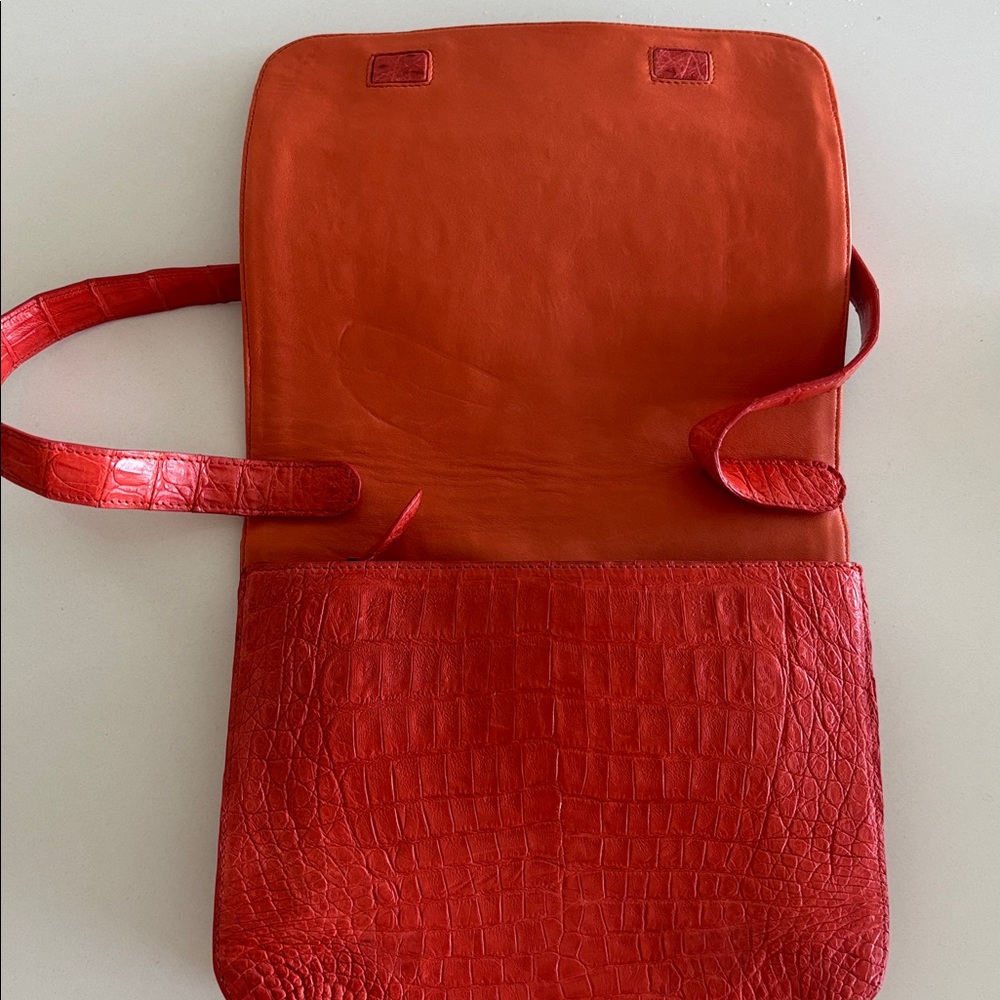 Nancy Gonzalez Snake Skin / Python Exotic Leather… - image 2